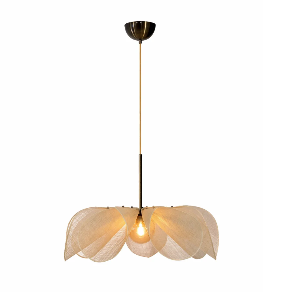 Ceiling Light Warm White Light Floral Design Pendant - Image 5